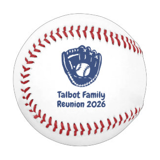 Custom Family Reunion Baseball