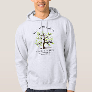 Custom Family Reunion Genealogy Tree Matching Hoodie