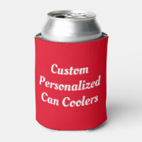 Custom Family Reunion Koozies – Beer Can Coolers