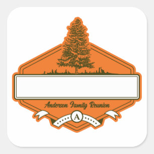 Custom Family Reunion Name Tag