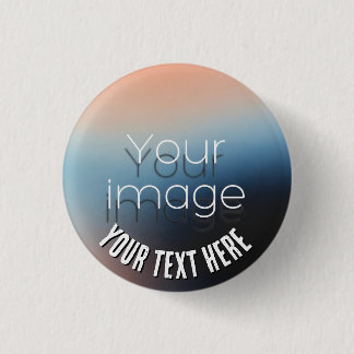 Custom Family Reunion Photo and text 1 Inch Round Button