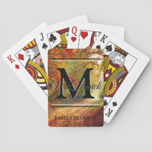 Custom Family Reunion Playing Cards - Personalized