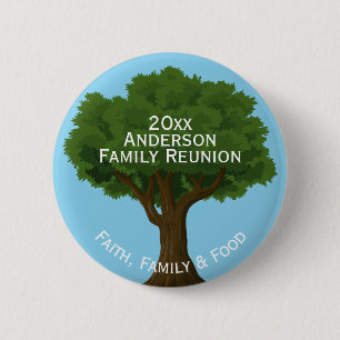 Custom Family Reunion Souvenir 2 Inch Round Button