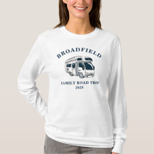 Custom Family RV Road Trip Reunion Matching Mom T-Shirt
