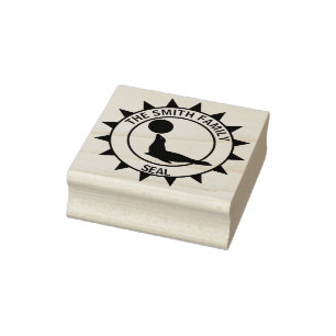 Custom Family Seal Rubber Stamp
