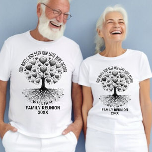 Custom family tree reunion  T-Shirt