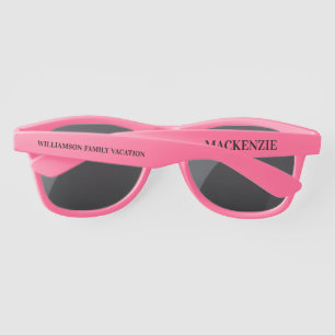 Custom Family Vacation   Family Cruise Beach Trip Sunglasses