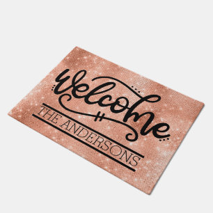 Custom Family Welcome Doormat