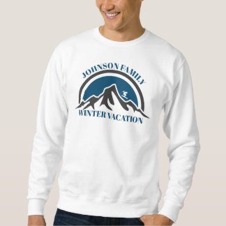 Custom Family Winter Vacation T-Shirt Sweatshirt