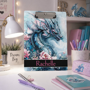 Custom Fantasy Dragon Design Clipboard
