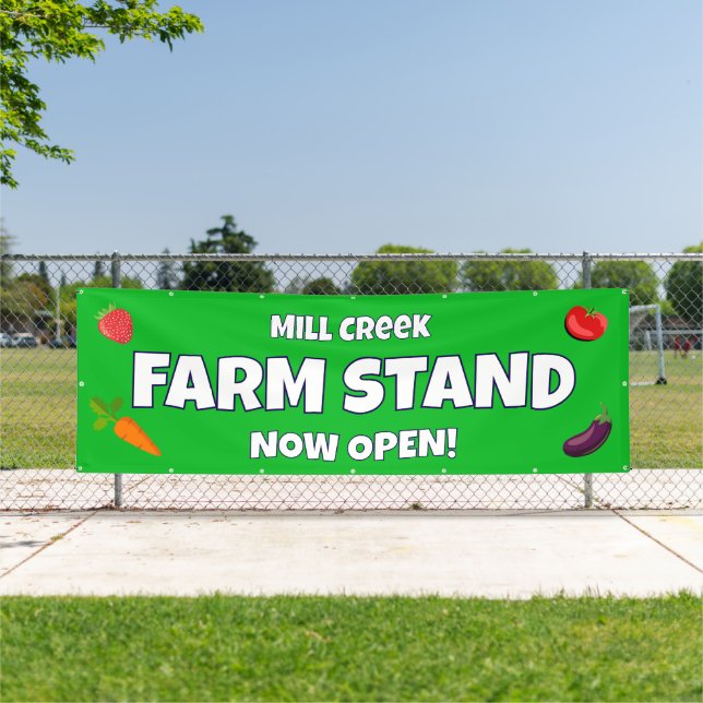 Custom Farm Stand Banner (Insitu)
