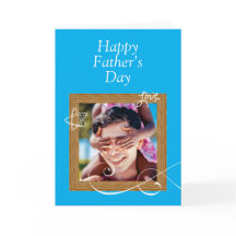 Custom Father’s Day Card with Photo – Personalized