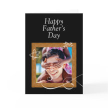 Custom Father’s Day Card with Photo – Personalized