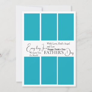Custom Father’s Day Photo Card