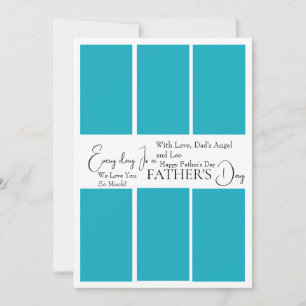 Custom Father’s Day Photo Card
