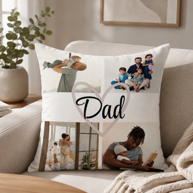 Custom Father’s Day Photo Pillow  (Creator Uploaded)