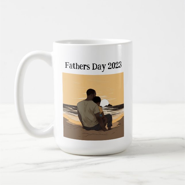 Custom Fathers Day 2023 Mug  (Left)