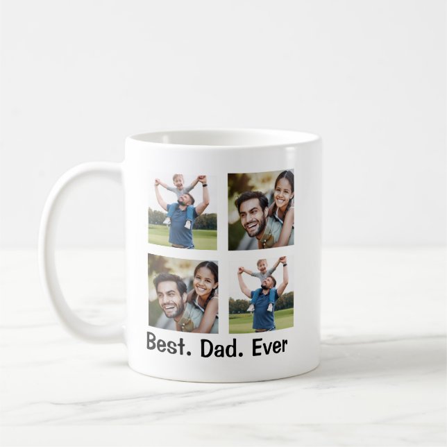 Custom Father's Day Mug – Gift for Dad (Left)