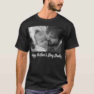 Custom Father's Day Photo  T-Shirt