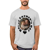 Custom Father's Day T-Shirt with Photo | Dad Gift 