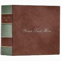 Custom Faux Book Spine Photo Album
