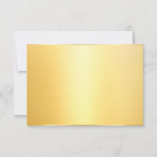 Custom Faux Gold Modern Elegant Blank Template