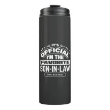 Custom Favourite Son In Law Official Funny Family