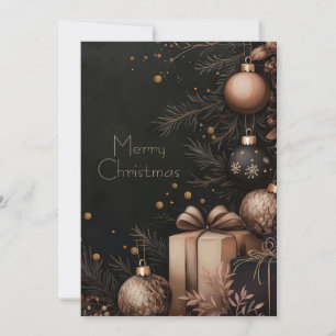 Custom festive Christmas Greeting Card