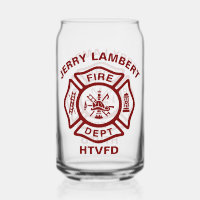 Custom Fire Department Firefighter Badge