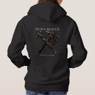 Custom Fire Rescue Engine Co Heavy Armour Axe Hoodie