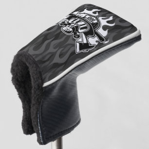 Custom Firefighter Rescue Fire Department Station Golf Head Cover