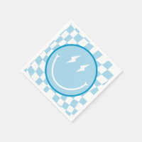 Custom First Birthday One Cool Dude Napkin