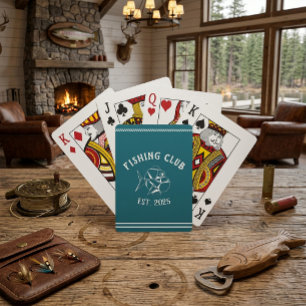 Custom Fishing Club Poker Cards