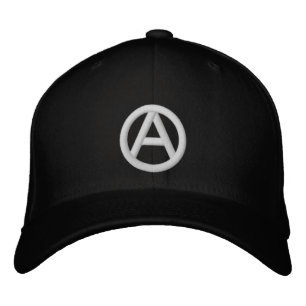 Custom Fit White Anarchy Hat