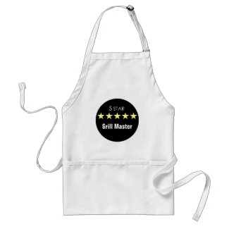 Custom Five Star Dad Chef Gift BBQ Baking Cooking