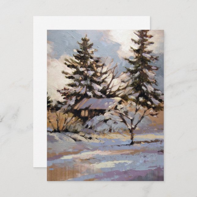 Custom Flat Note Card (Front/Back)