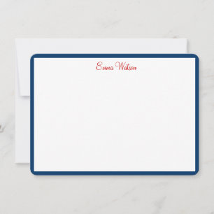 Custom Flat Note Card-Matte Card
