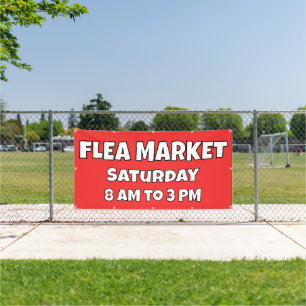 Custom Flea Market Banner