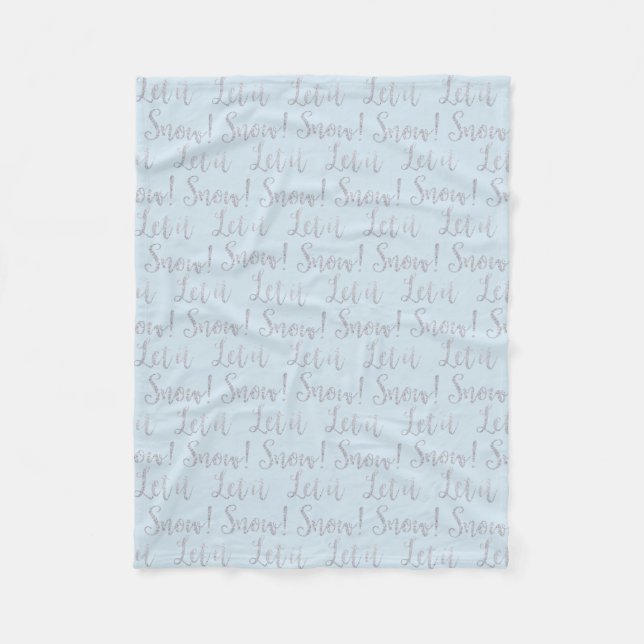 Custom Fleece Blanket, Small Blanket (Front)
