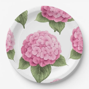 Custom Floral Bachelorette Paper Plate