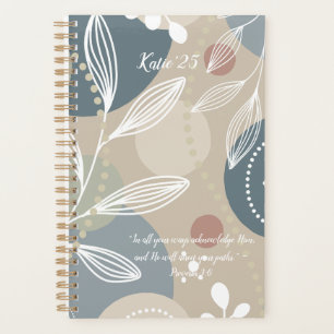 Custom Floral Faith – Personalized Scripture Planner