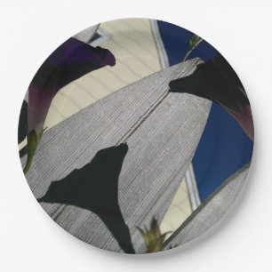 Custom Floral Party Paper Plate