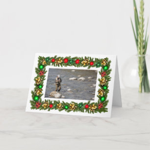 Custom Fly Fishing "Fishmas" Christmas Card