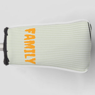 Custom Fmaily Matel Design  Golf Head Cover
