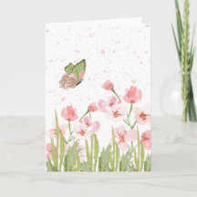 Custom Folded Greeting Card