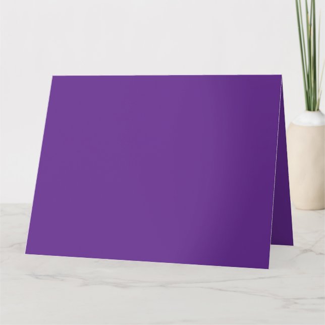 Custom Folded Greeting Cards | Elegant Personal  (Front)