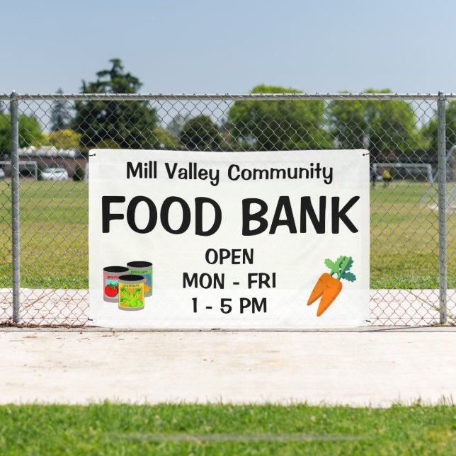 Custom Food Bank Banner (Insitu)
