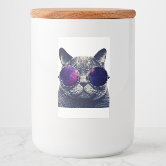 Custom Food Container Label (2" x 3") (Front)