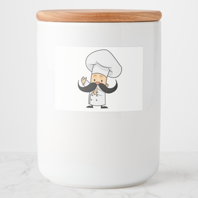 Custom Food Container Label (3" x 2") (Front)