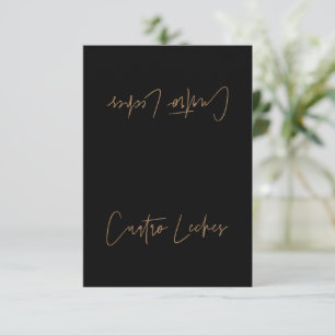 Custom Food Label Tent Card  - Shelby
